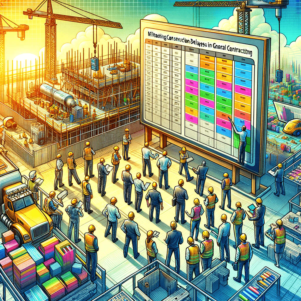 Mitigating Construction Delays: Proactive Scheduling Strategies in General Contracting