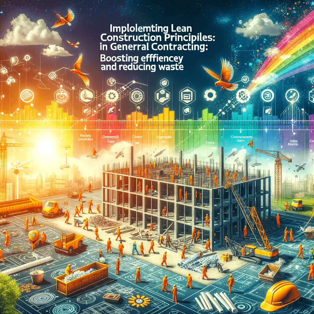 Implementing Lean Construction Principles in General Contracting: Boosting Efficiency and Reducing Waste