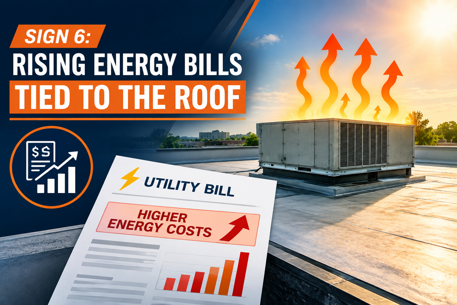 Rising Energy Bills Tied to the Roof