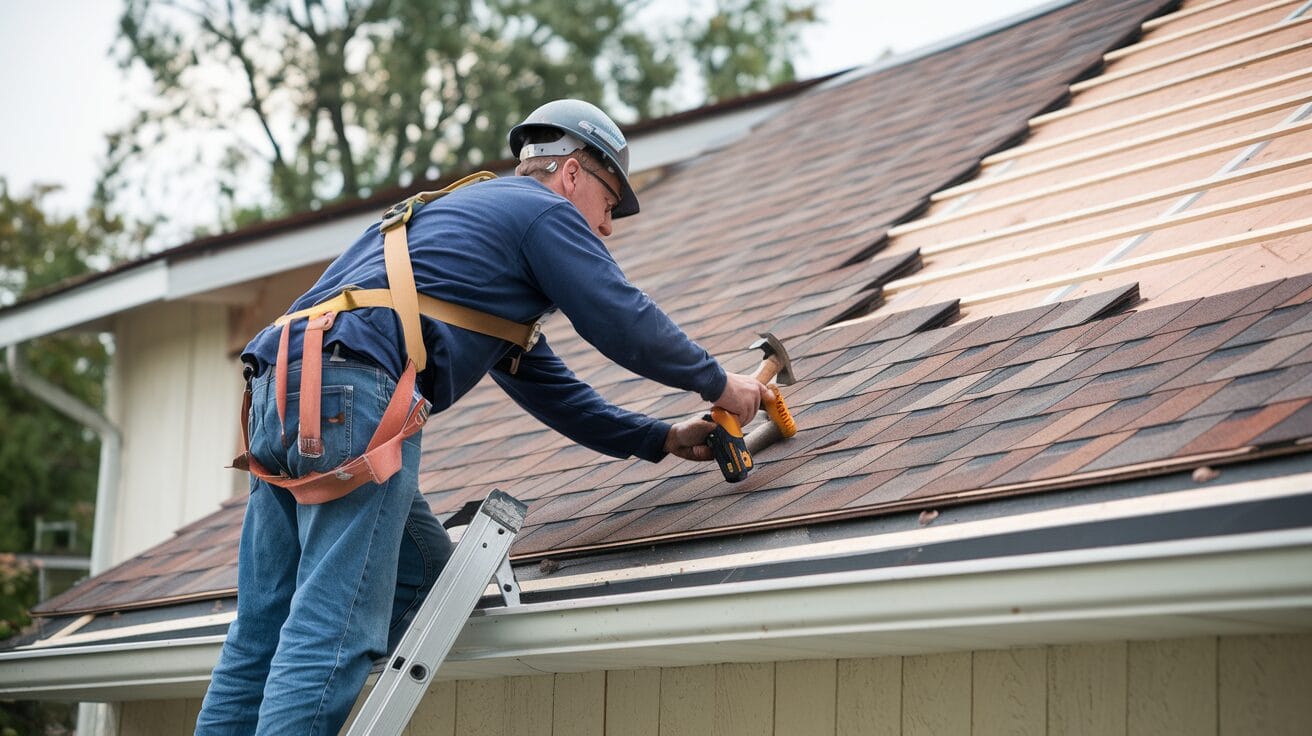 Install Roof Shingles